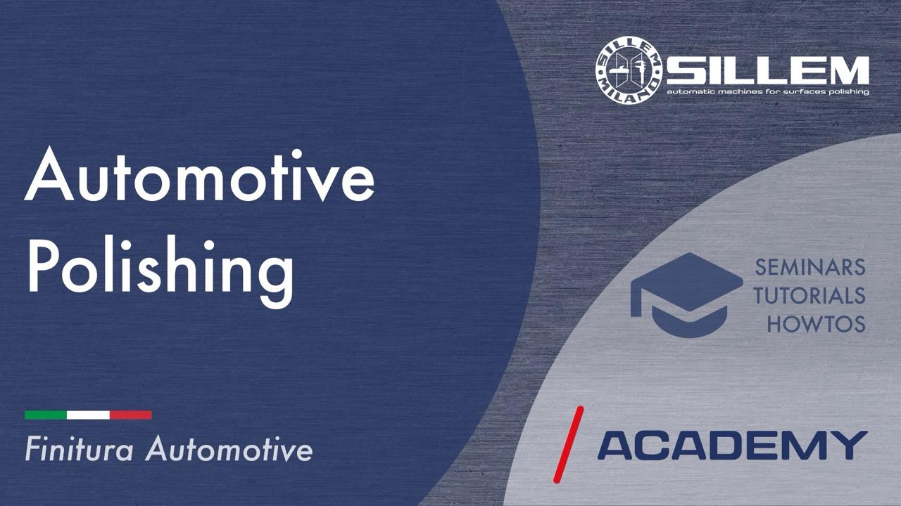 Polishing in the automotive industry